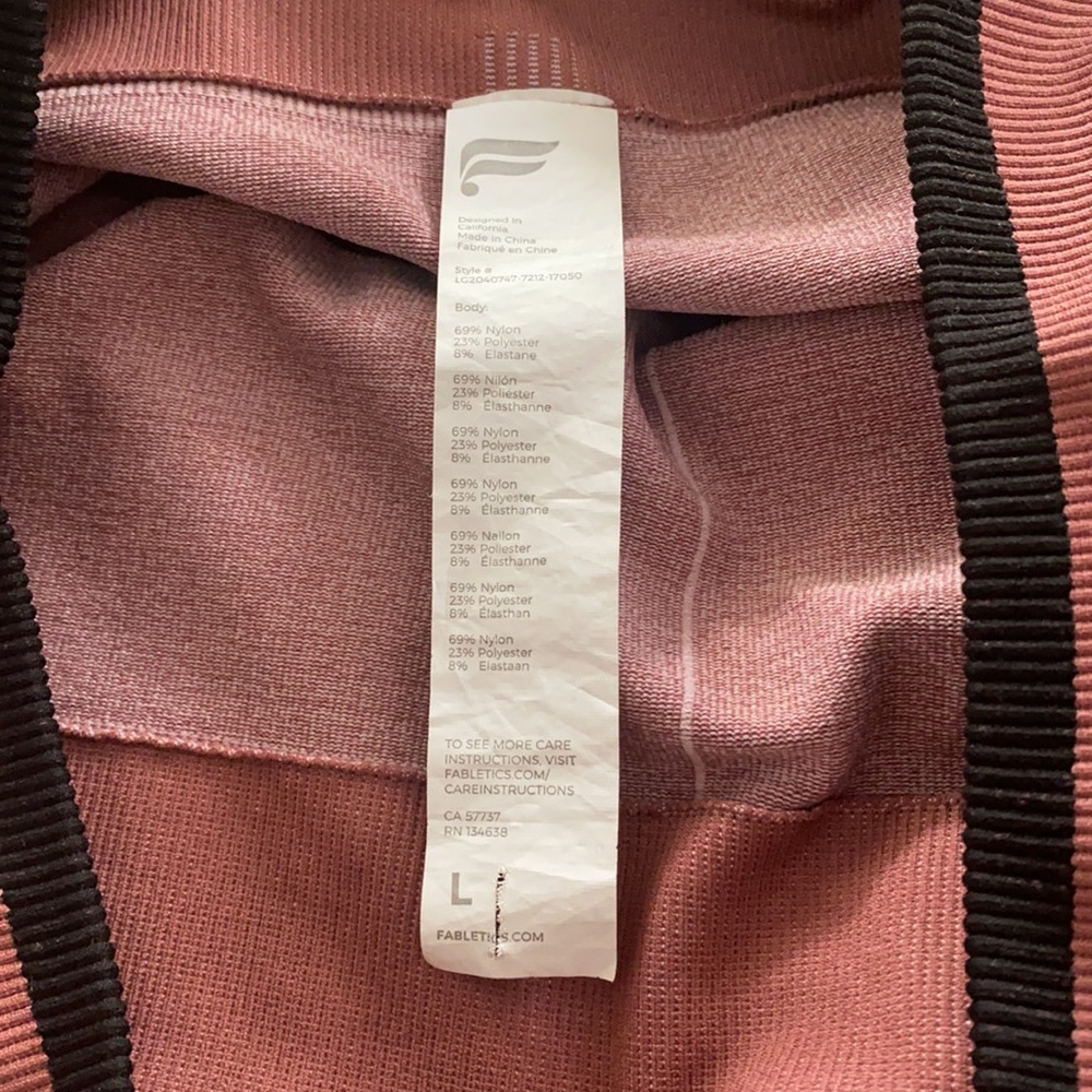 Fabletics High Waisted Seamless Legging - Picture 10 of 10
